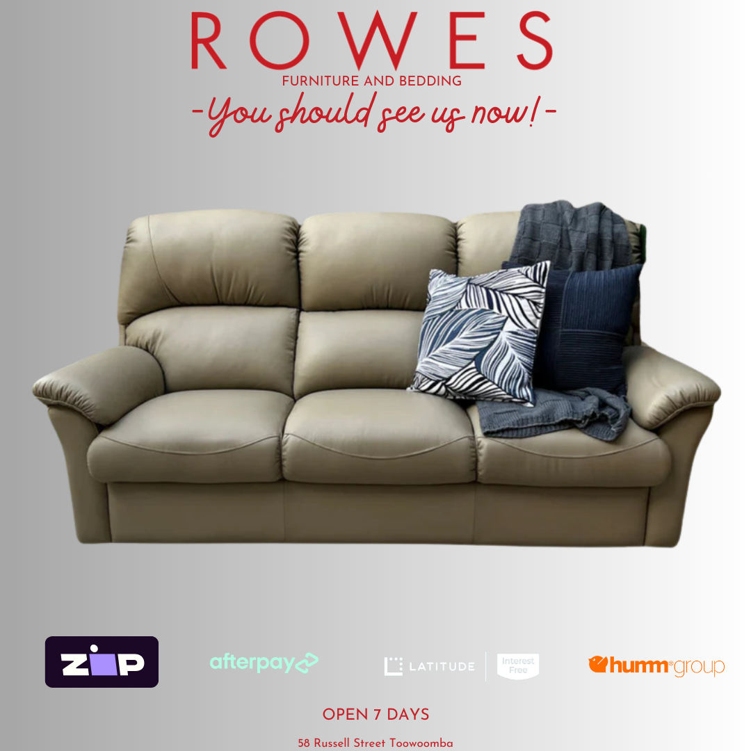 Australian Made Leather Sofa