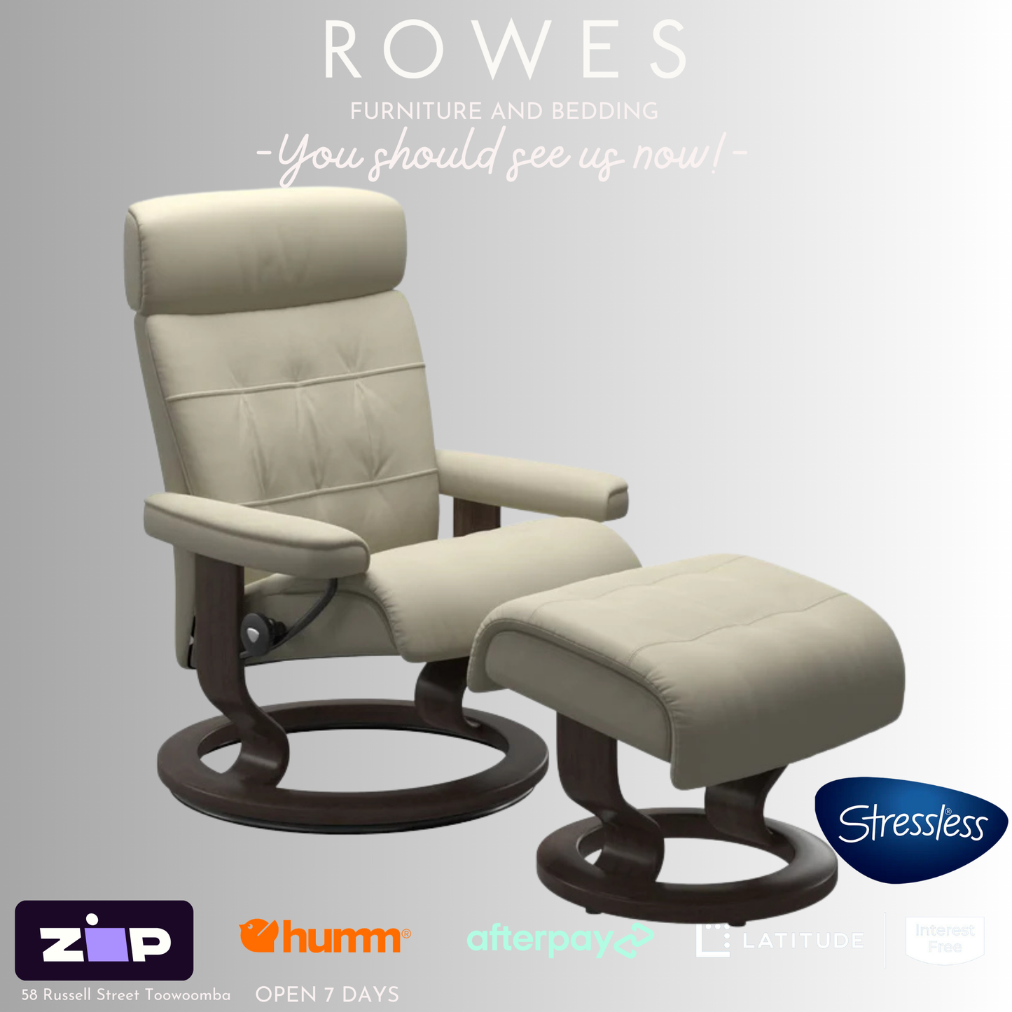 Stressless Leather Recliner