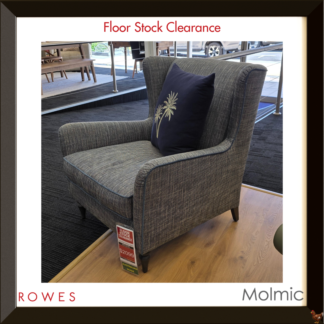 Molmic Hadleigh Wing Chair - Floor Stock Clearance
