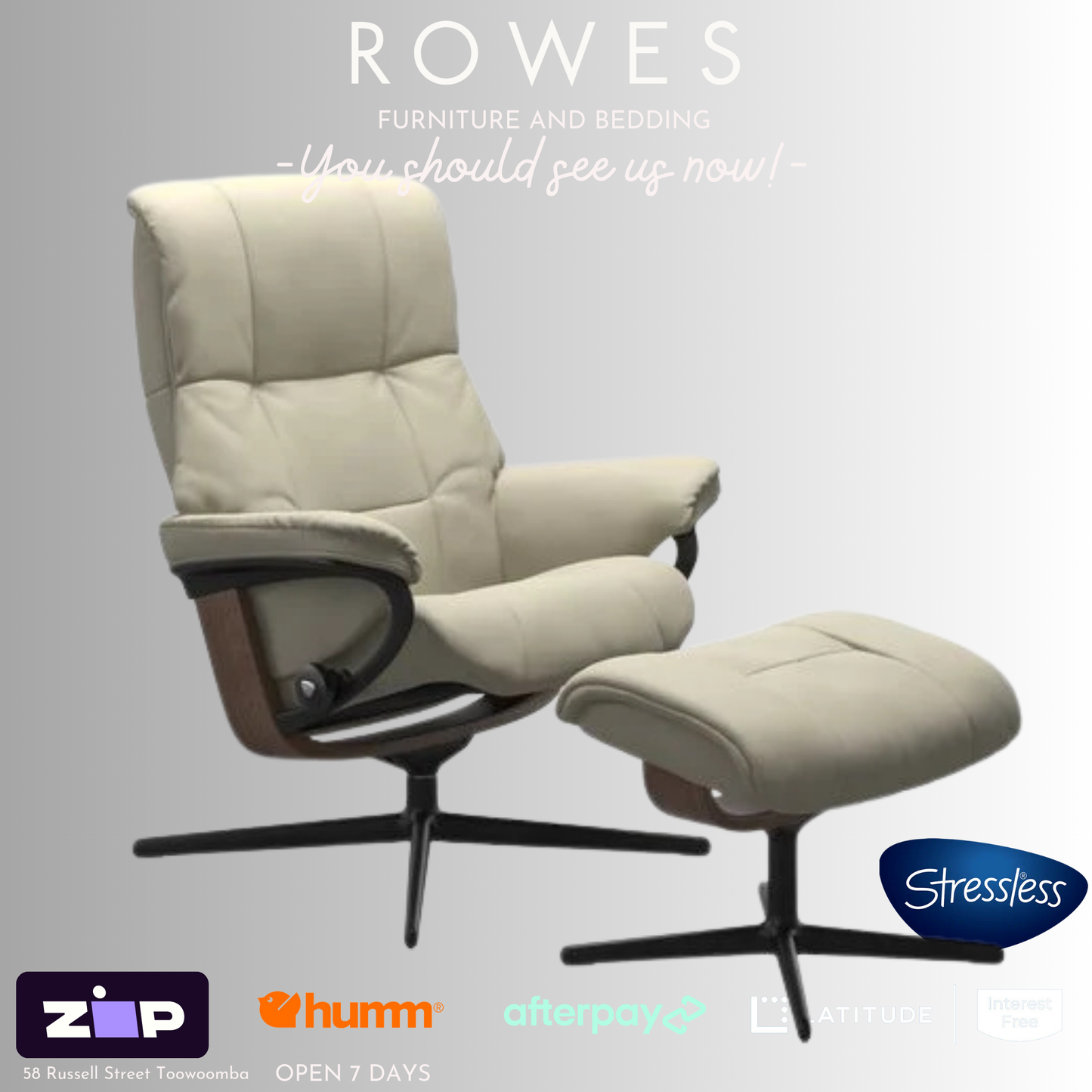 Stressless Leather recliner