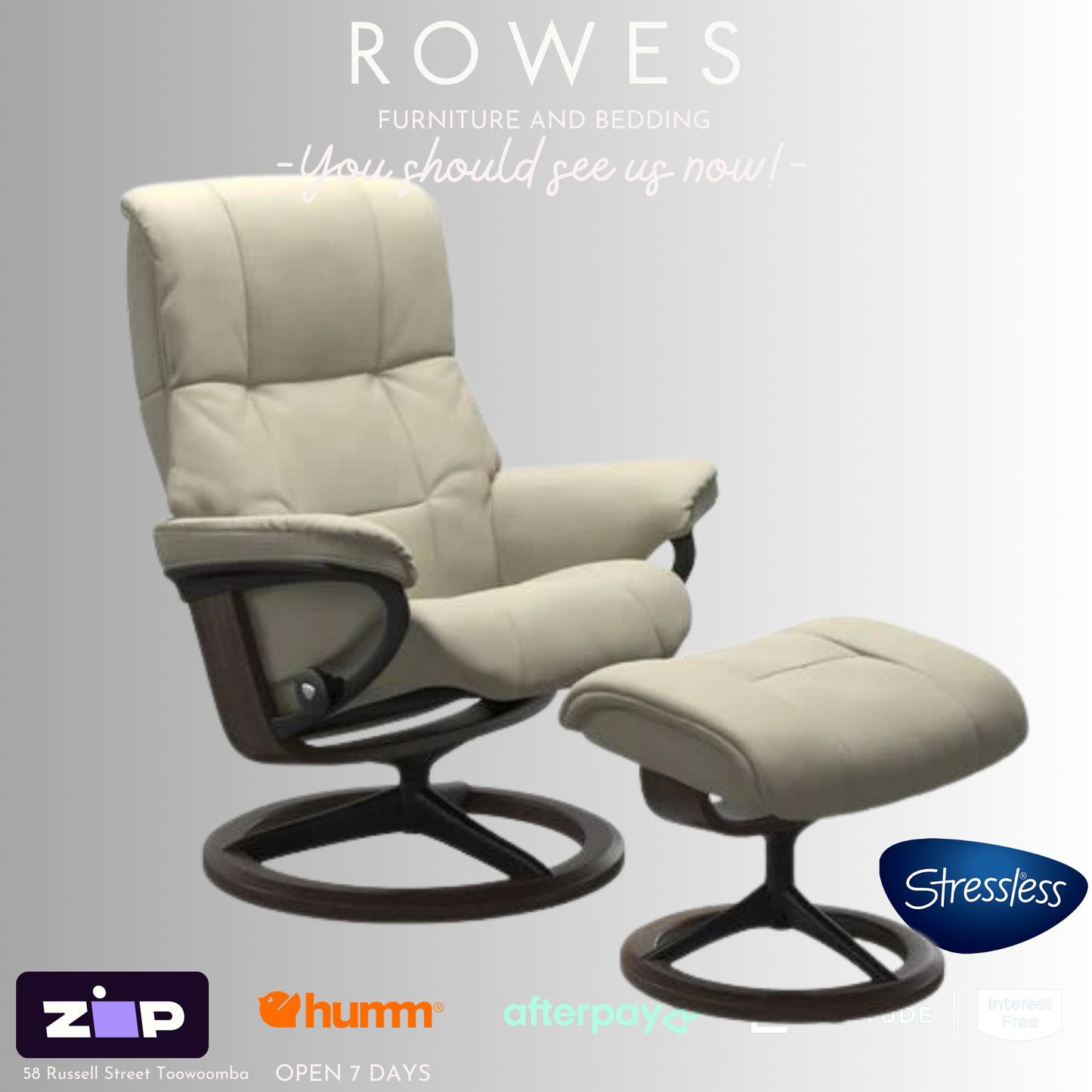 Stressless Leather recliner
