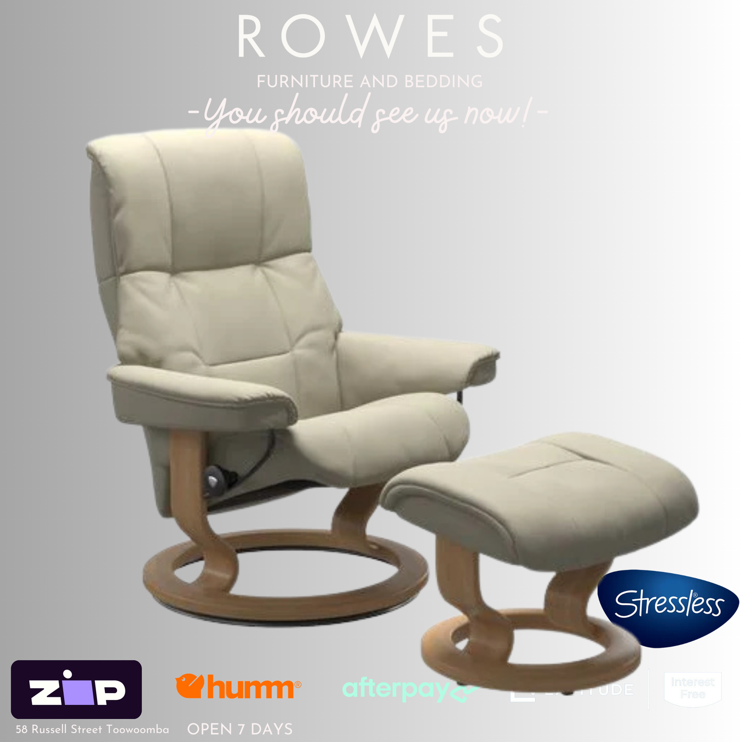 Stressless Leather recliner