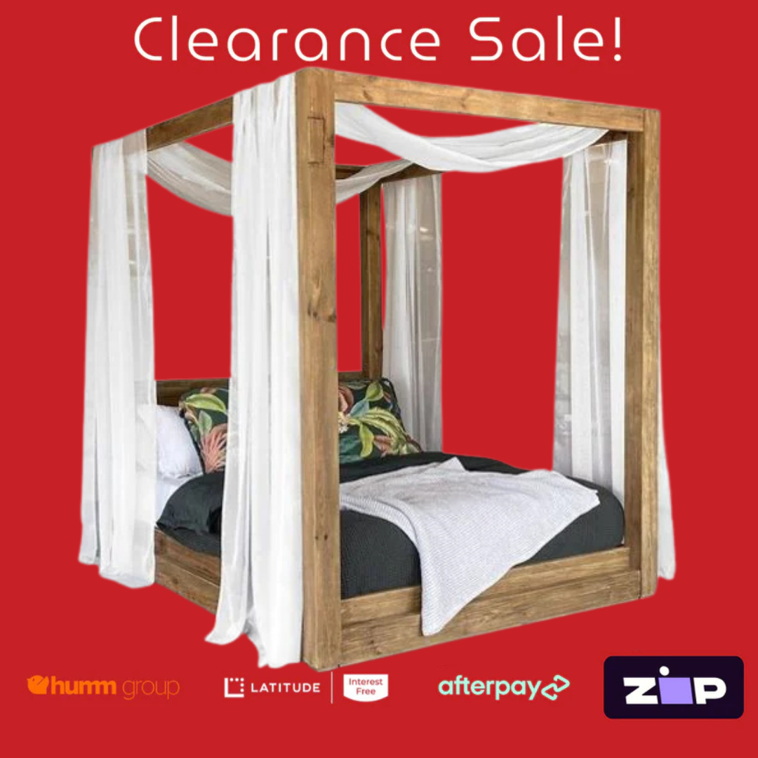 Norfolk Four Post Queen Bed Package - Floor Stock Clearance