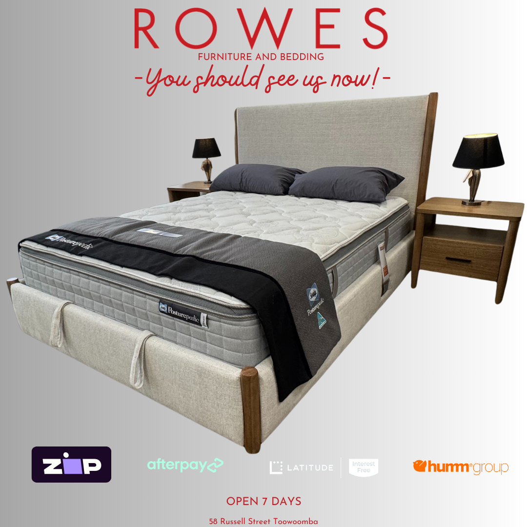 Wooden and Fabric Bed