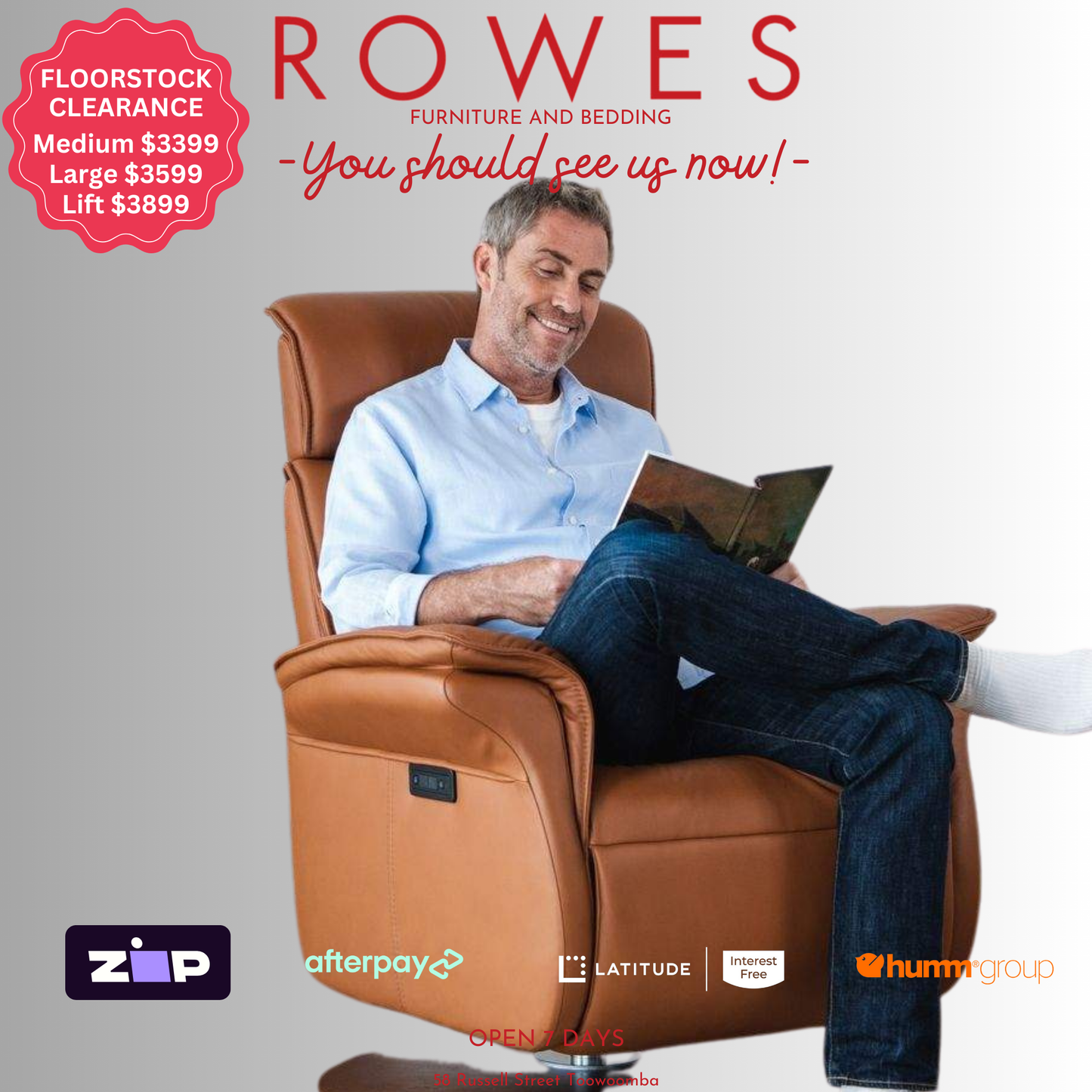 Leather Recliner Lift Chair