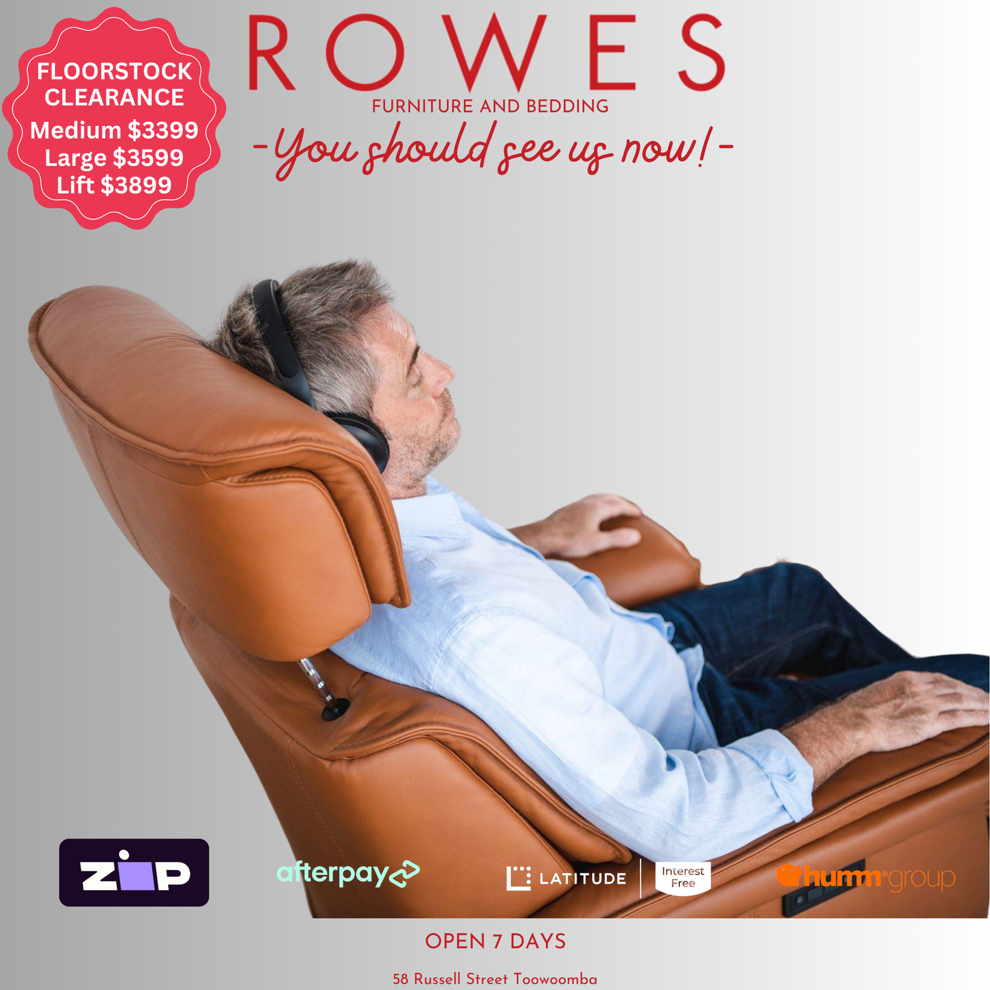 Leather Recliner Lift Chair