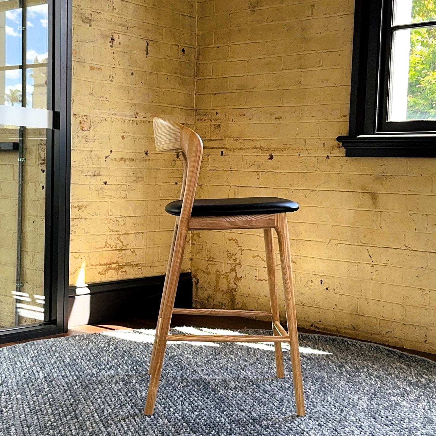 Wooden Bar Stool