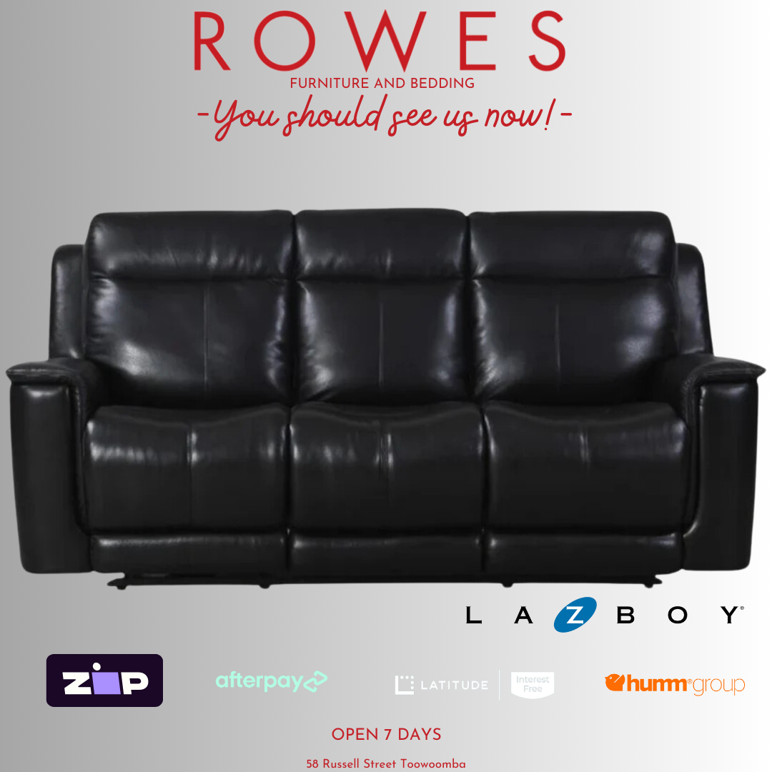 LaZboy Leather 3 seat sofa