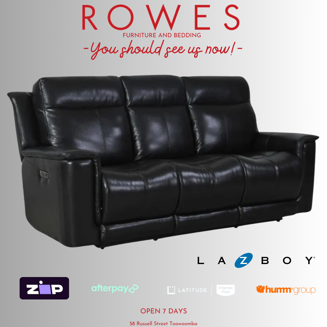 LaZboy Leather 3 seat sofa