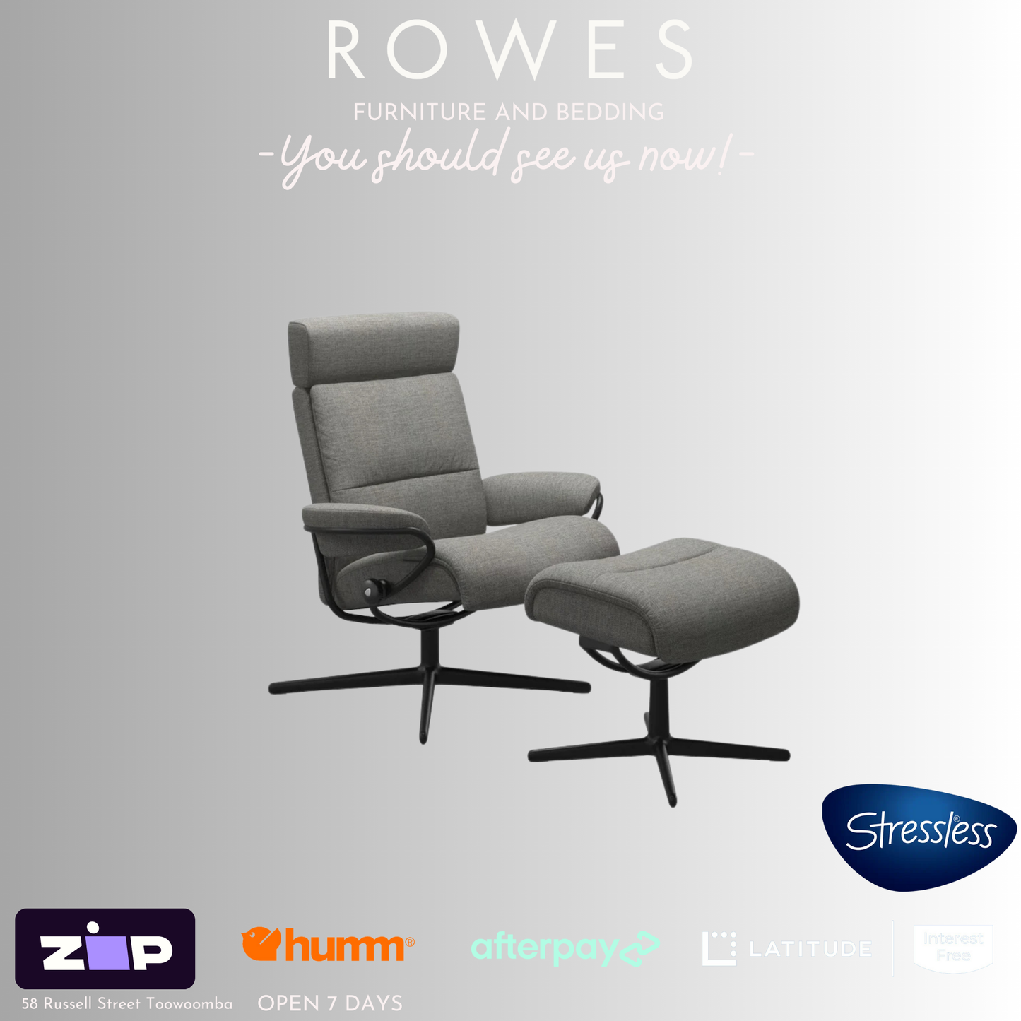 Stressless Leather Recliner