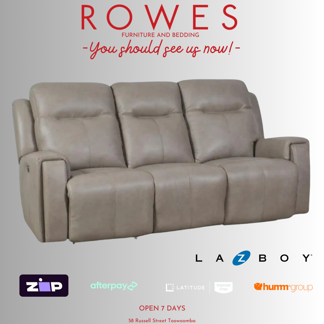 LaZboy Leather 3 seat sofa