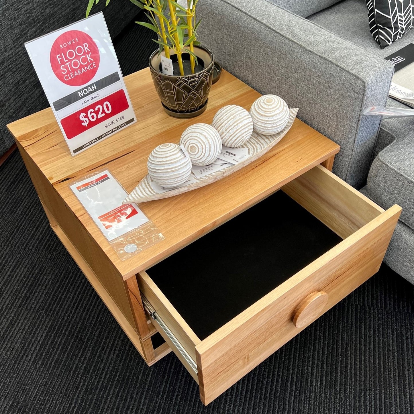 Noah Lamp Table - Floorstock Clearance