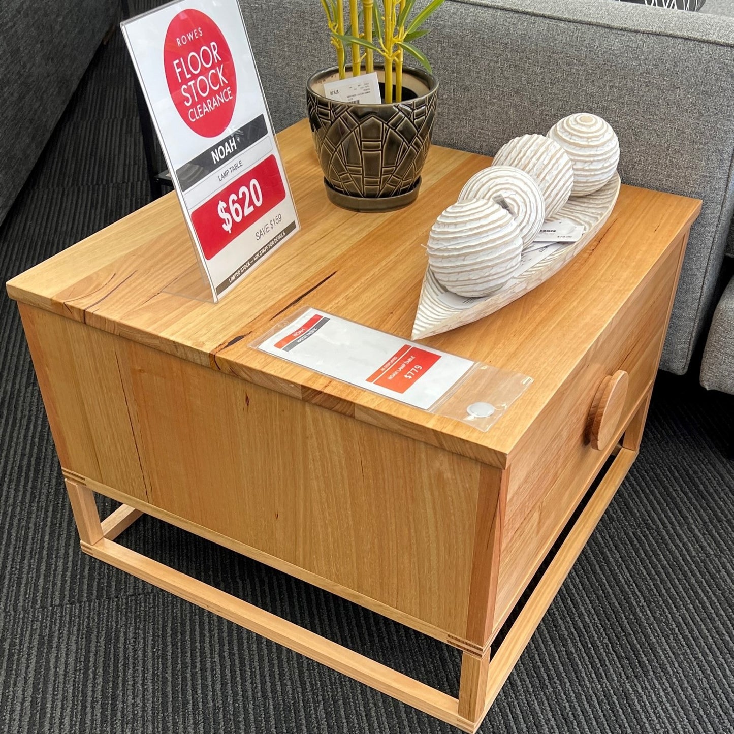 Noah Lamp Table - Floorstock Clearance