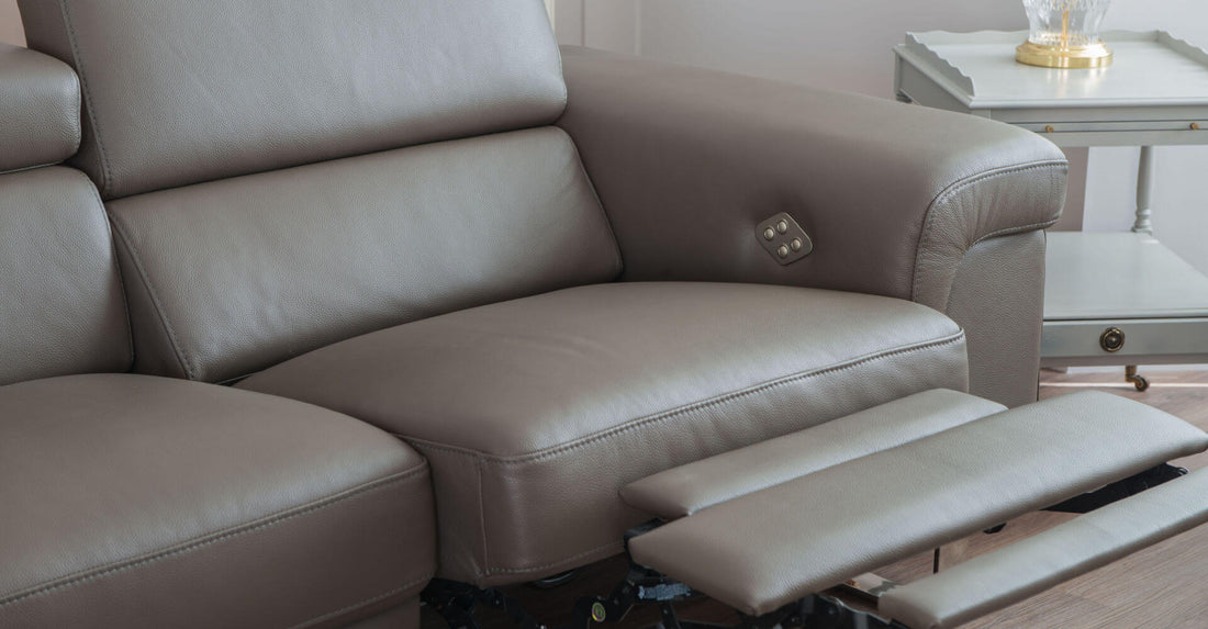leather recliner lounge