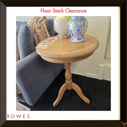 Aria Side Table in Oak - Floor Stock Clearance