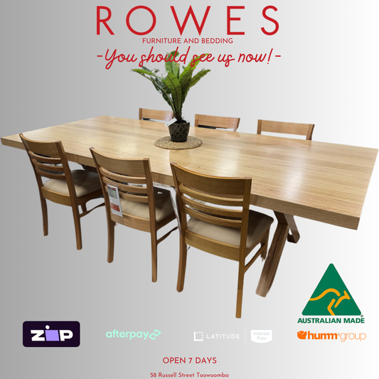 Australian Made Timber Dining Table