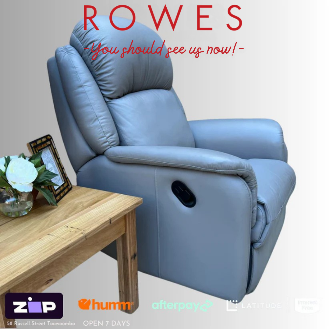 Australian Made Leather recliner