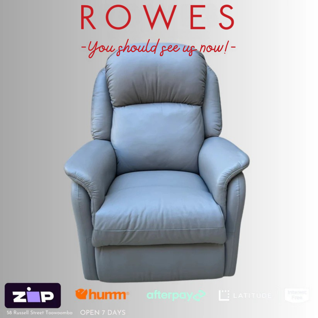 Australian Made Leather recliner