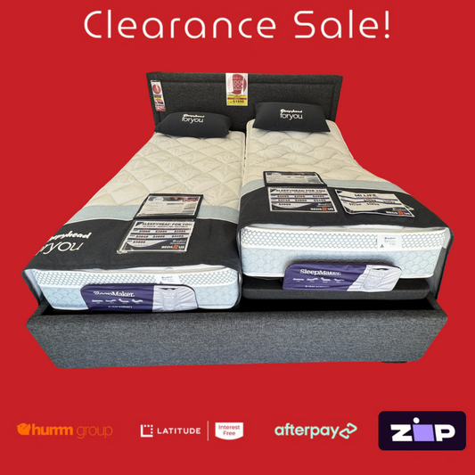 Adjustable Bed Package - FLOOR STOCK CLEARANCE