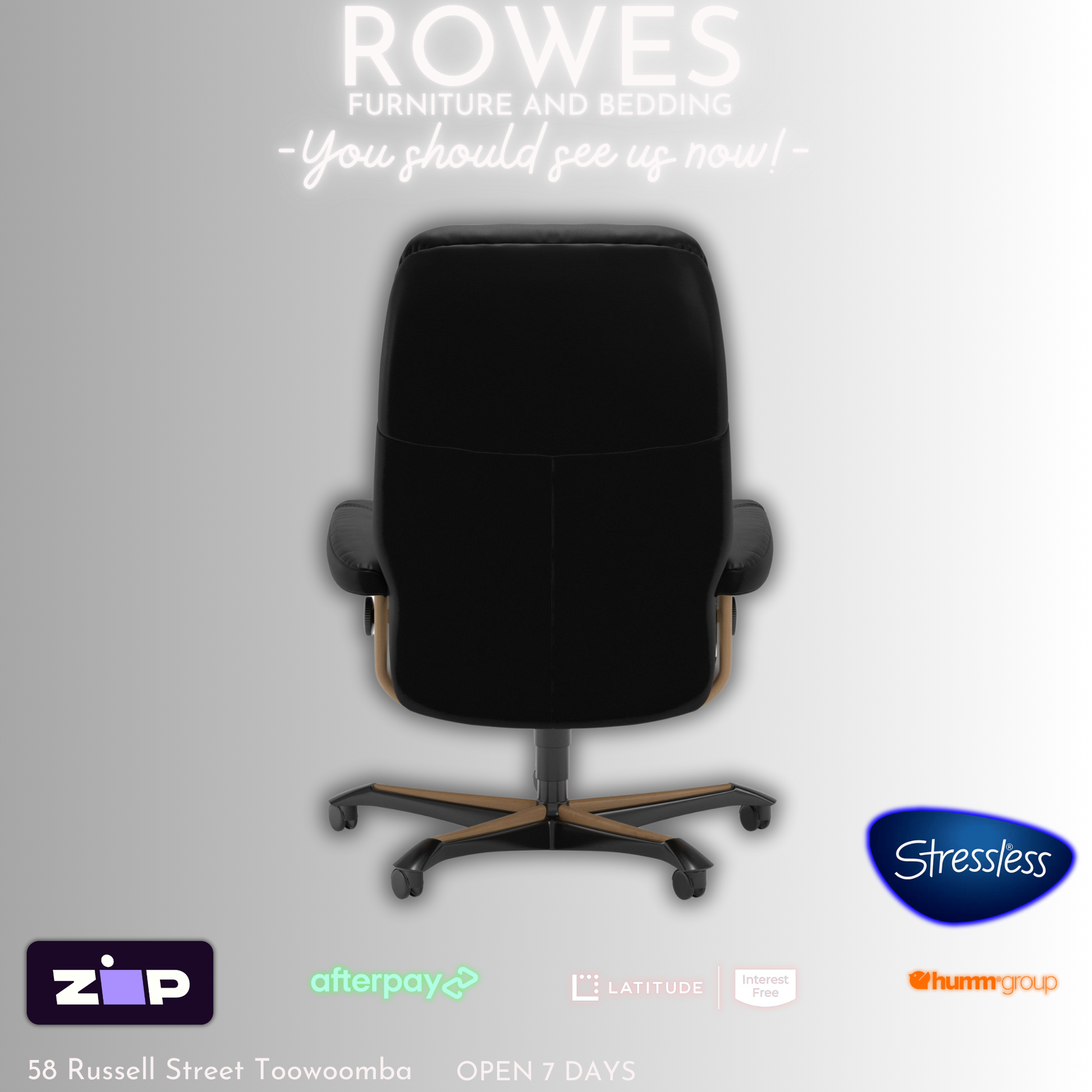 Stressless office chair