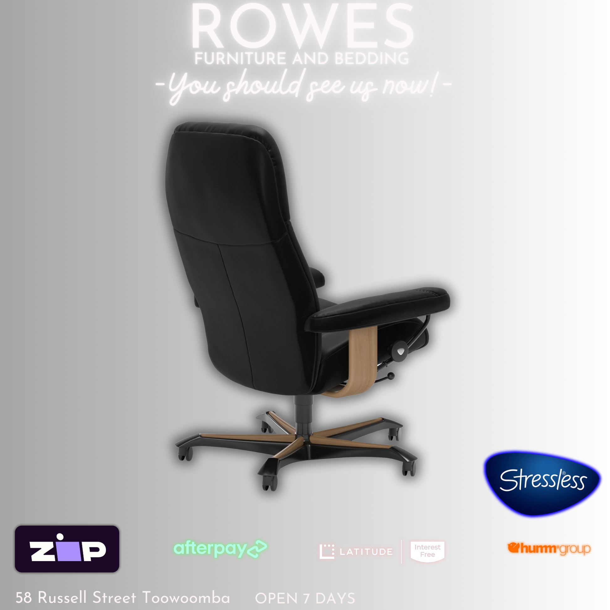 Stressless office chair