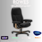 Stressless office chair