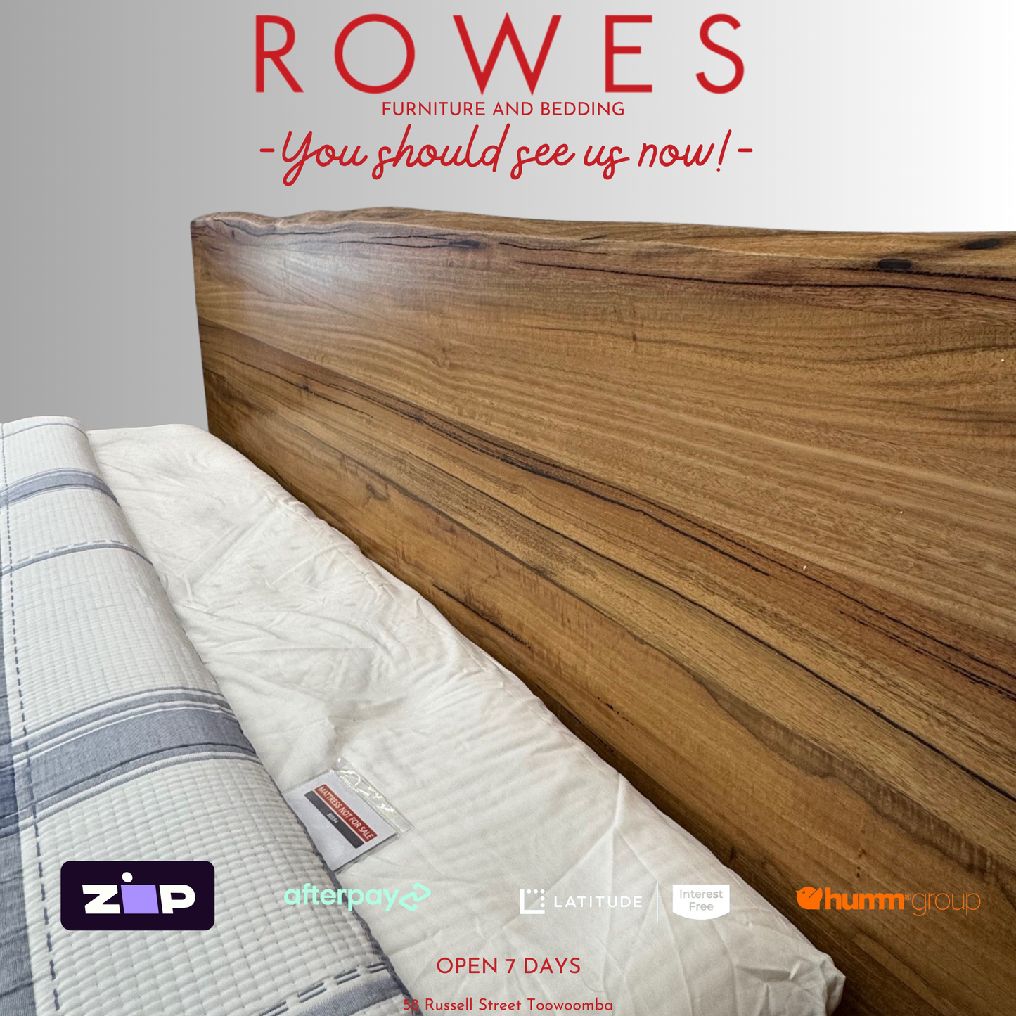 Wooden Bedframe