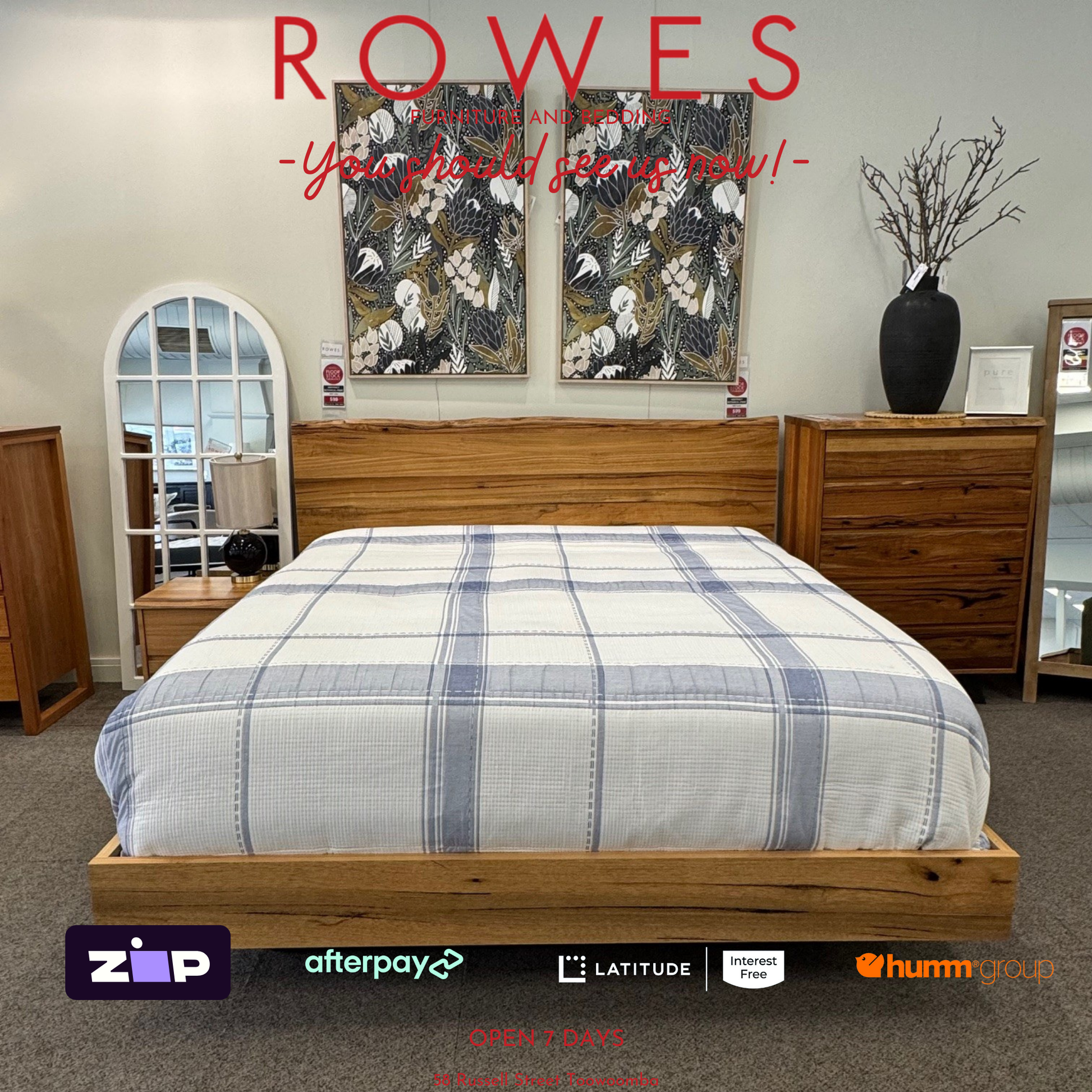 Wooden Bedframe
