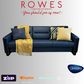 Stressless leather 3 seat sofa