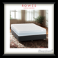 Sleepyhead mattress in a room setting with curtains and plants, featuring Rowes Furniture & Bedding branding.