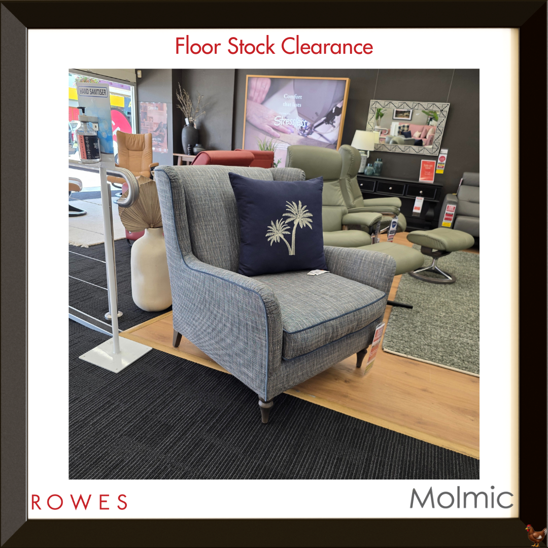 Molmic Hadleigh Wing Chair - Floor Stock Clearance