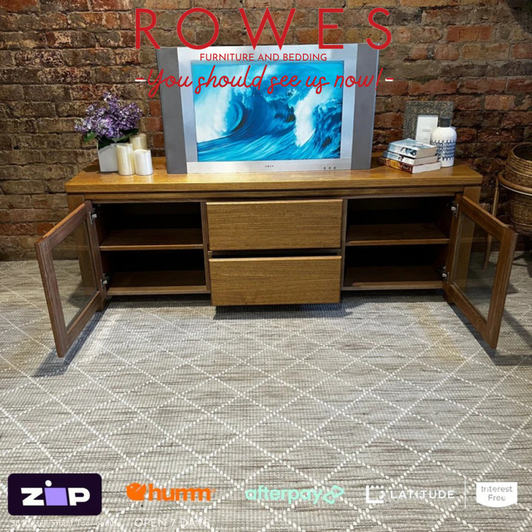 Australian Made Wooden Entertainment Unit