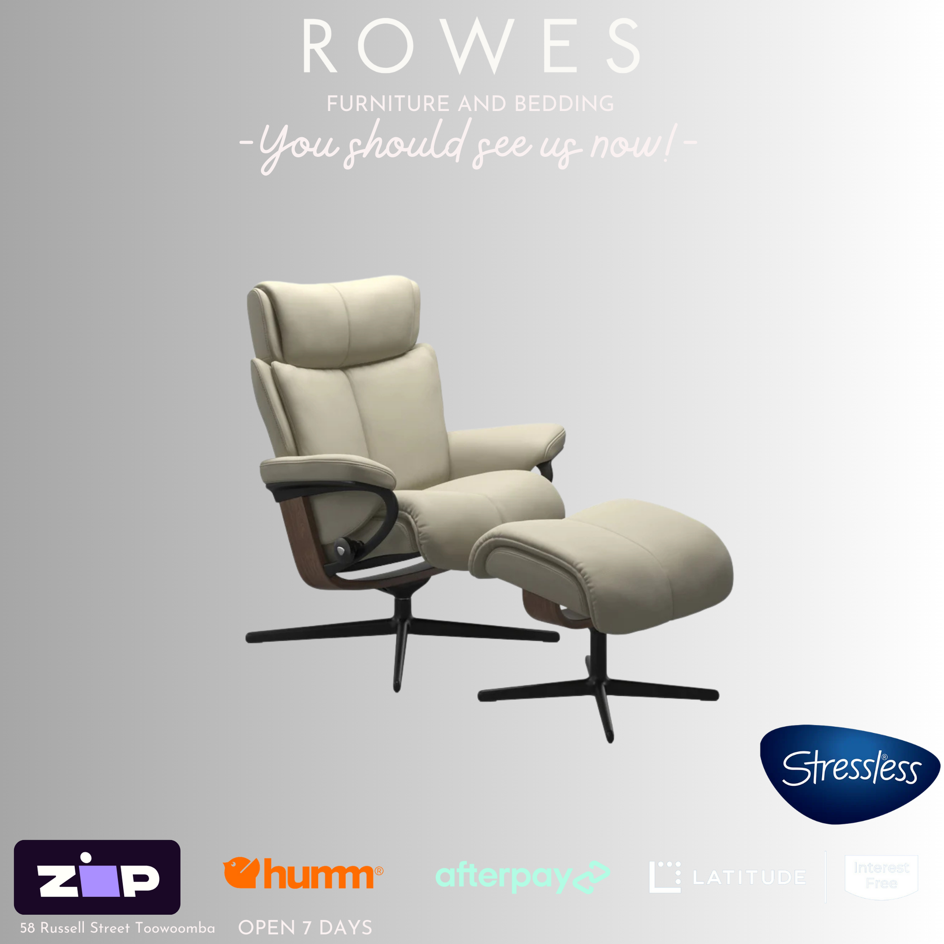 Stressless Leather recliner