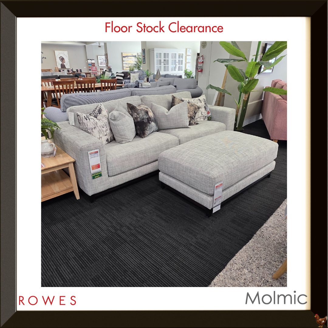 Aston Sofa and Ottoman Set - Floor Stock Clearance