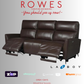 LaZboy leather 3 seat sofa