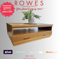 Wooden coffee table