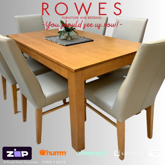 Wooden dining table