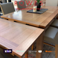 Wooden extension dining table