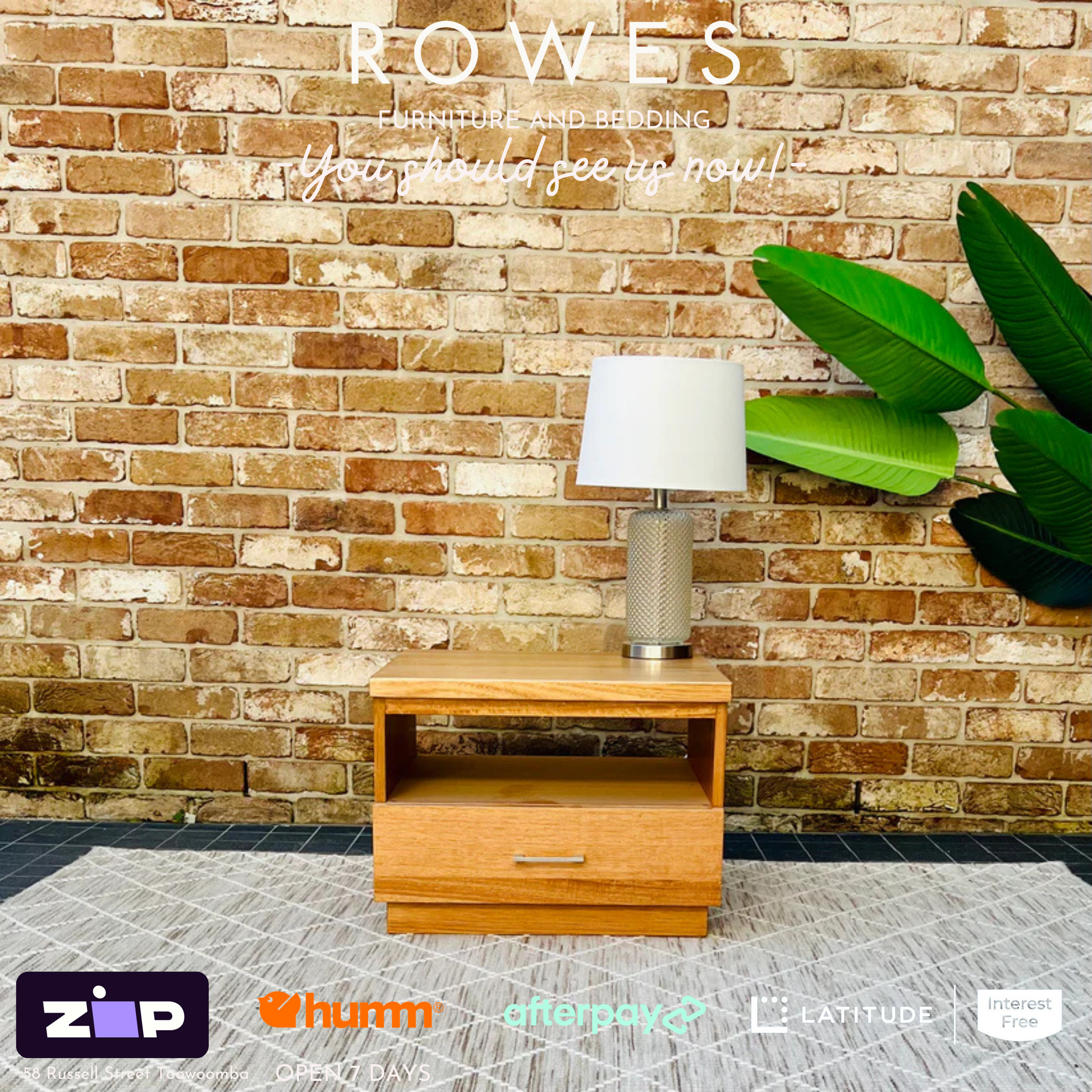 Wooden Lamp Table