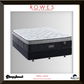 Mattress with 'Rowes Furniture and Bedding' branding on a gray background