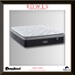 Mattress with 'Rowes Furniture and Bedding' branding on a gray background