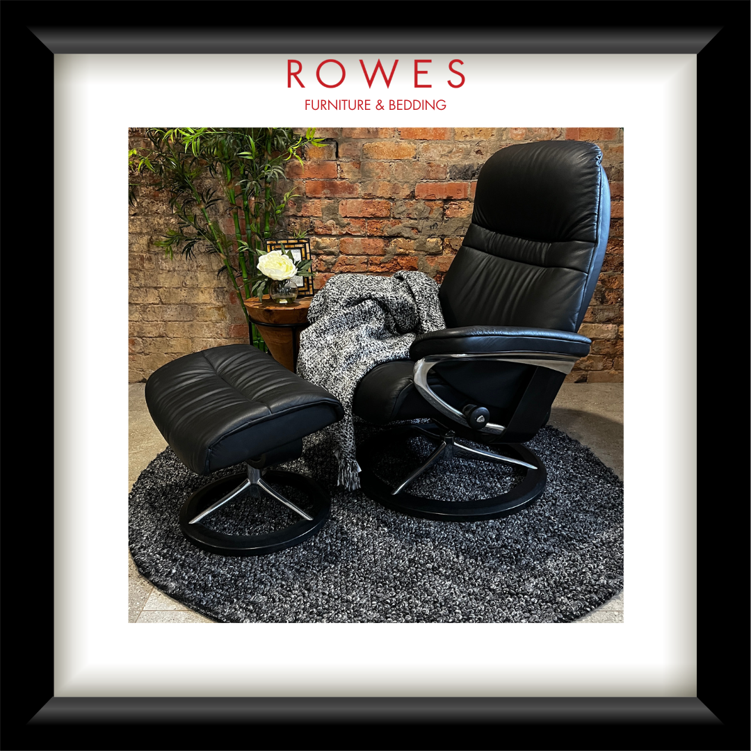Sunrise Nordic Recliner with Ottoman