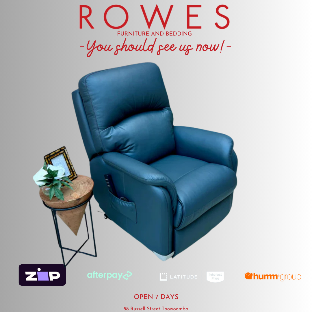 Australian Made Leather Lift Recliner