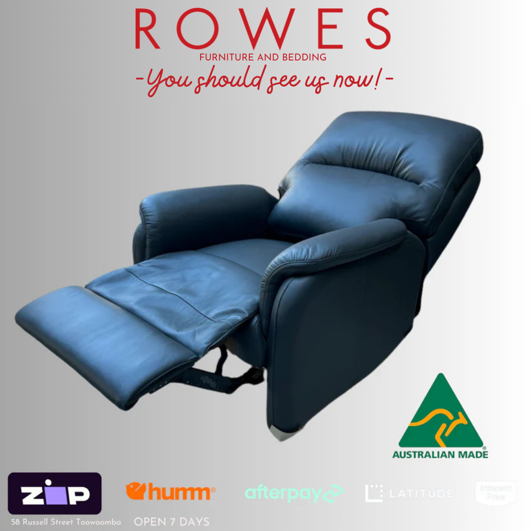 Australian Made Leather Recliner