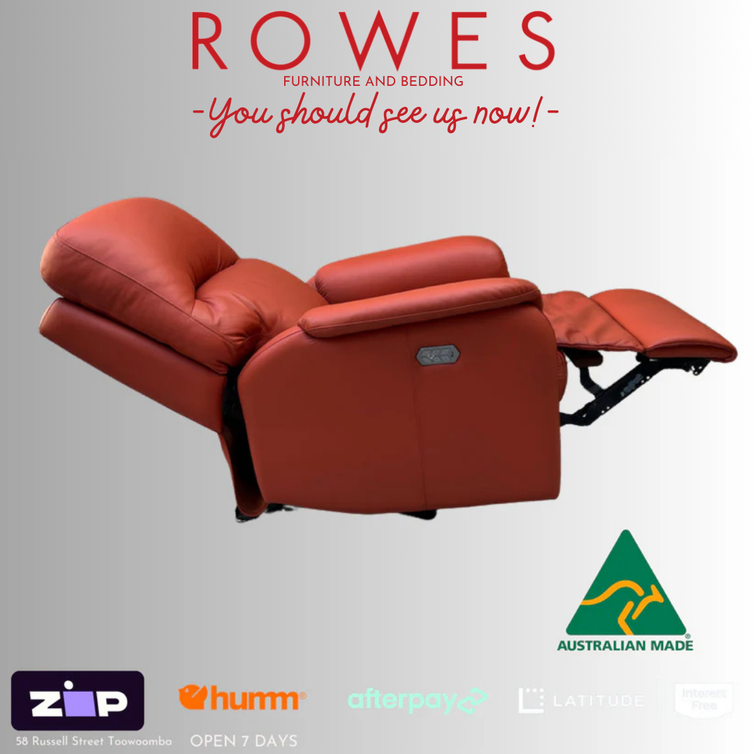 Australian Made Leather Recliner