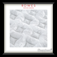Close-up of quilted mattress with 'Rowes Furniture & Bedding' and 'Sleepyhead' branding.