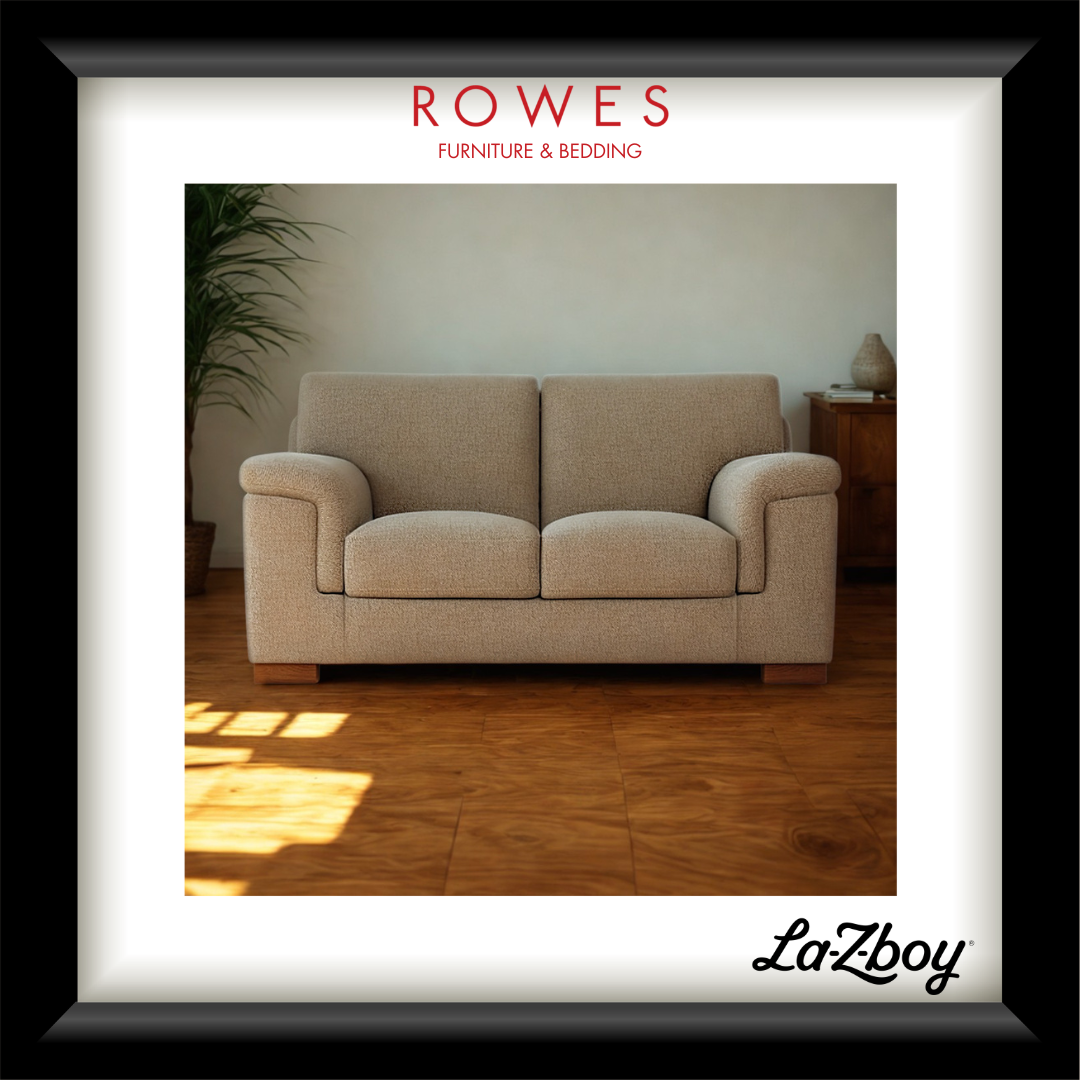 Fabric LaZboy sofa in a modern room