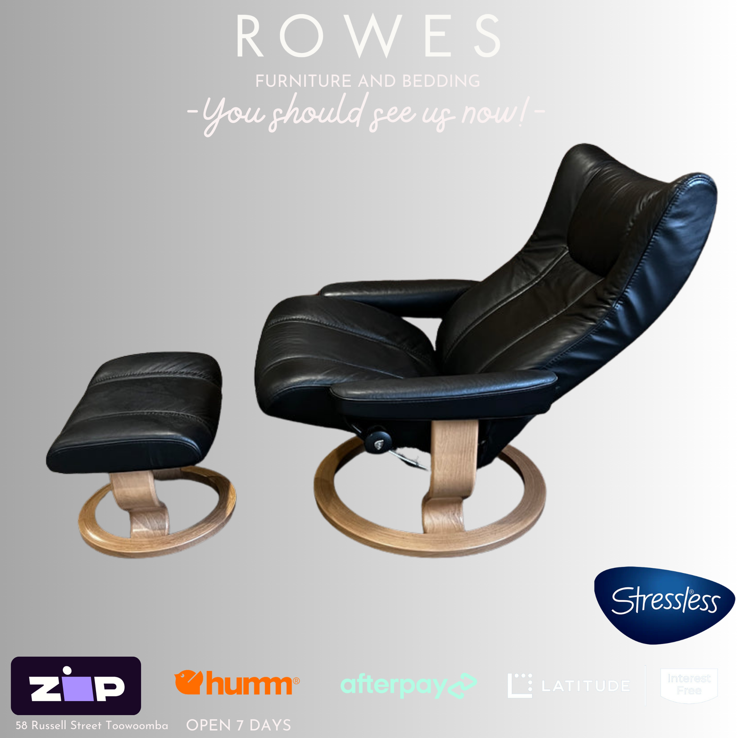 Stressless Leather Recliner