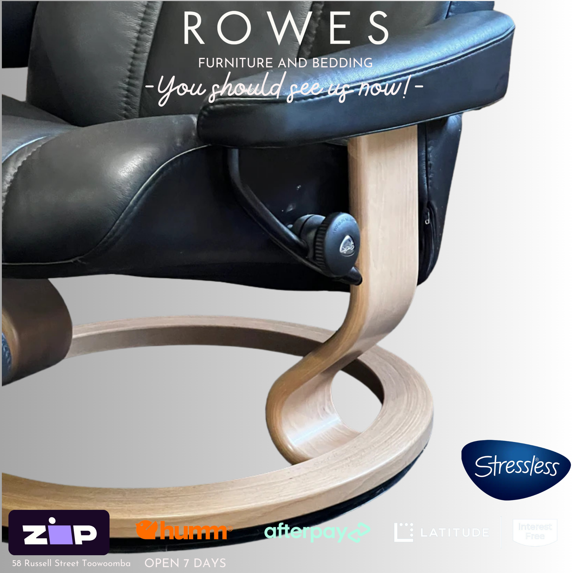 Stressless Leather Recliner