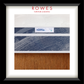 Framed mattress sample with 'Rowes Furniture & Bedding' branding on a white background.